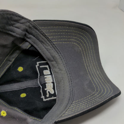 Lowe's For Pros Men's Strapback Hat Gray Black Embroidered Logo