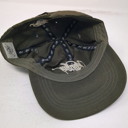 Kimber Baseball Cap Green One Size American Flag Strapback Script Hat