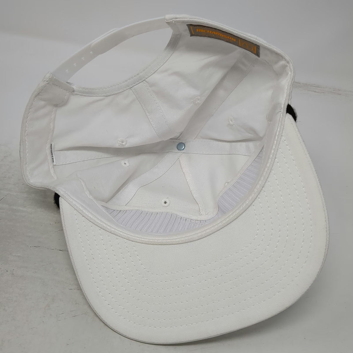 Richardson 5 Panel White Hat OSFM Rope Snapback Ellie Mae Country Music Patch