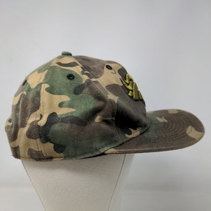 NFL Vintage Men's Snapback Camo Hat Denver Broncos Embroidered Big Logo