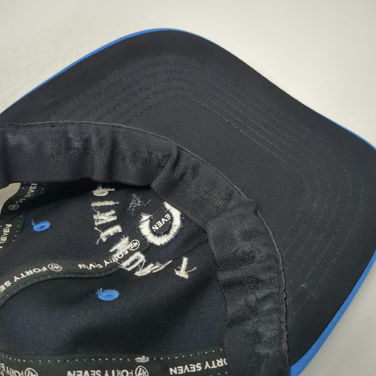 '47 Pinehurst No 2 Golf Baseball Cap Blue White One Size Stretch Fit Mesh hat