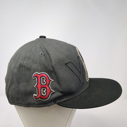 New Era Boston Red Sox MLB Snapback Hat Gray One Size 2018 World Series Trophy