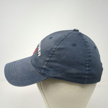 Vancouver Canada Flag Hat Baseball Cap Blue One Size Strapback Cotton Souvenir