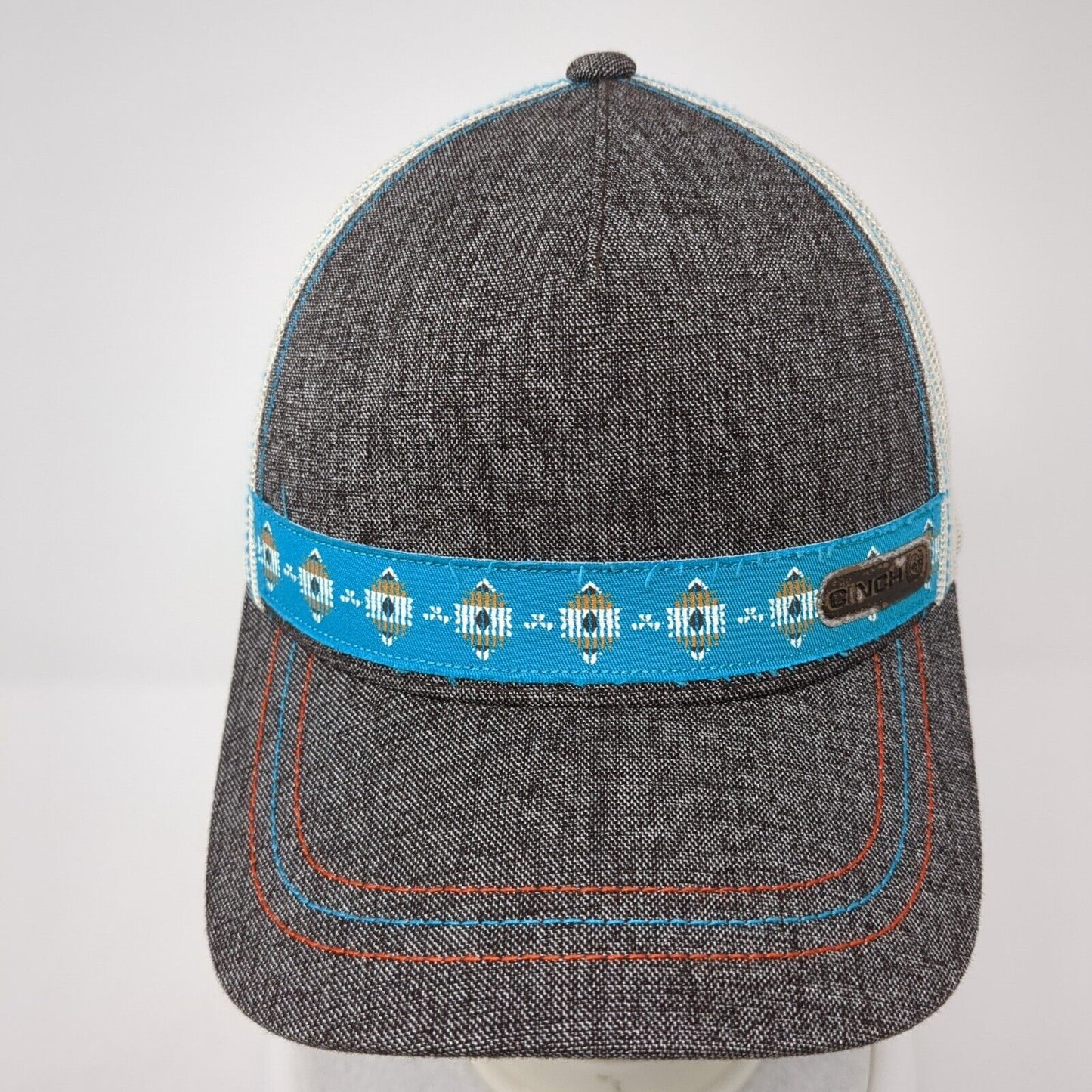 Cinch Snapback Trucker Hat Multicolor One Size Adjustable Mesh Back Aztec