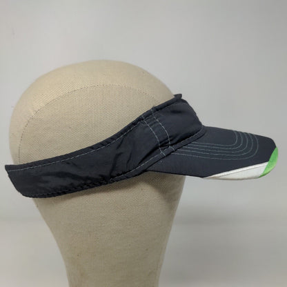 Signatures Men's Strapback Sun Visor Cap Hat Black Adjustable Golf Logo