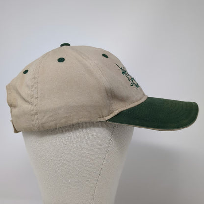 Otto Baseball Cap Beige Green One Size Hope Mountain Nurseries Strapback Hat