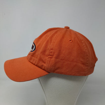 Fahrenheit Men's Slideback Hat Orange Adjustable Embroidered Logo Cotton