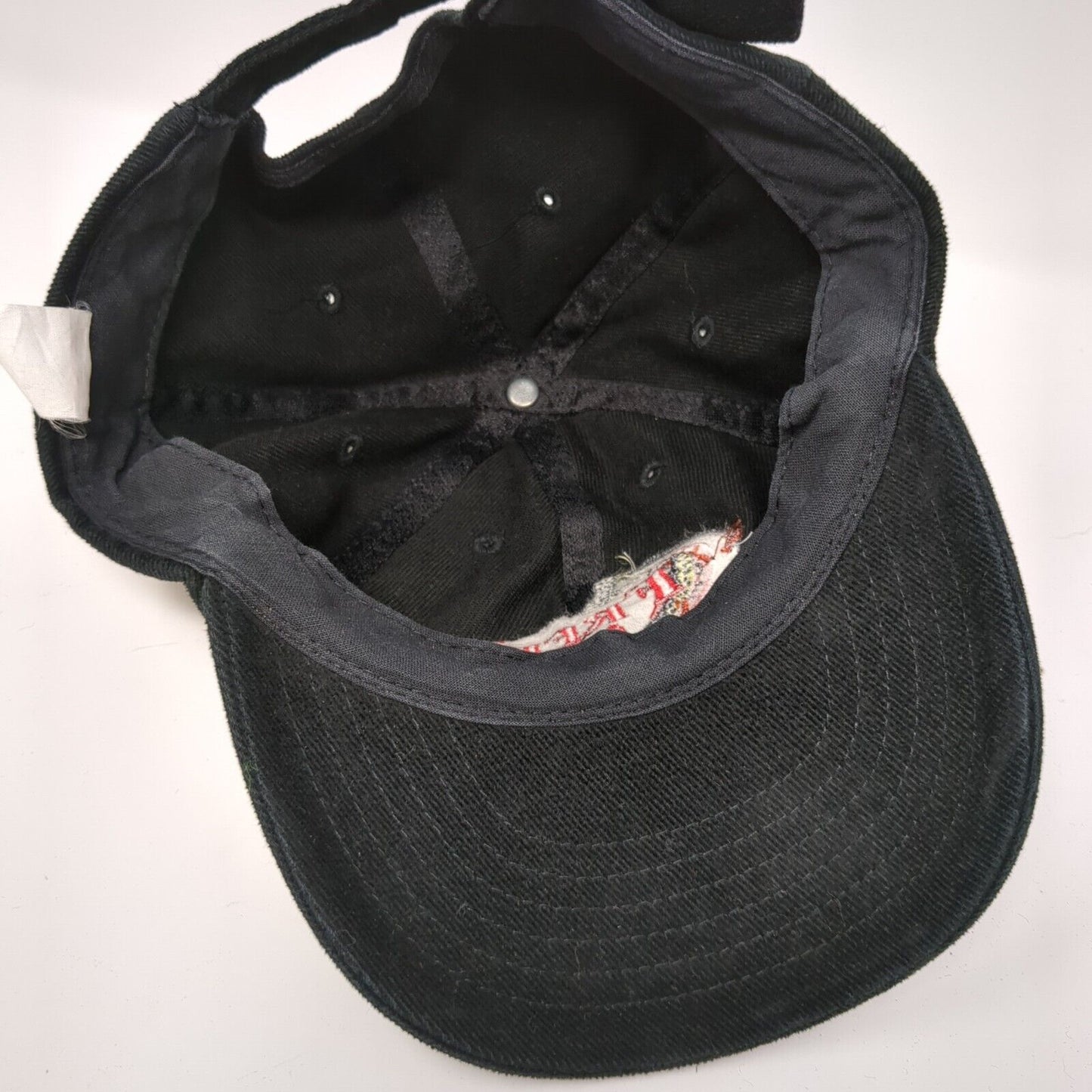 Fred's Custom Tackle Slideback Hat Black One Size Adjustable Embroidered Cotton