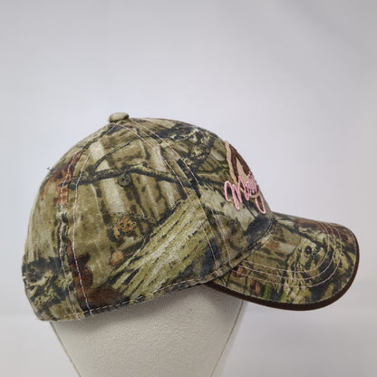 Mossy Oak Women's Strapback Hat Camo One Size Adjustable Outdoor Hunting
