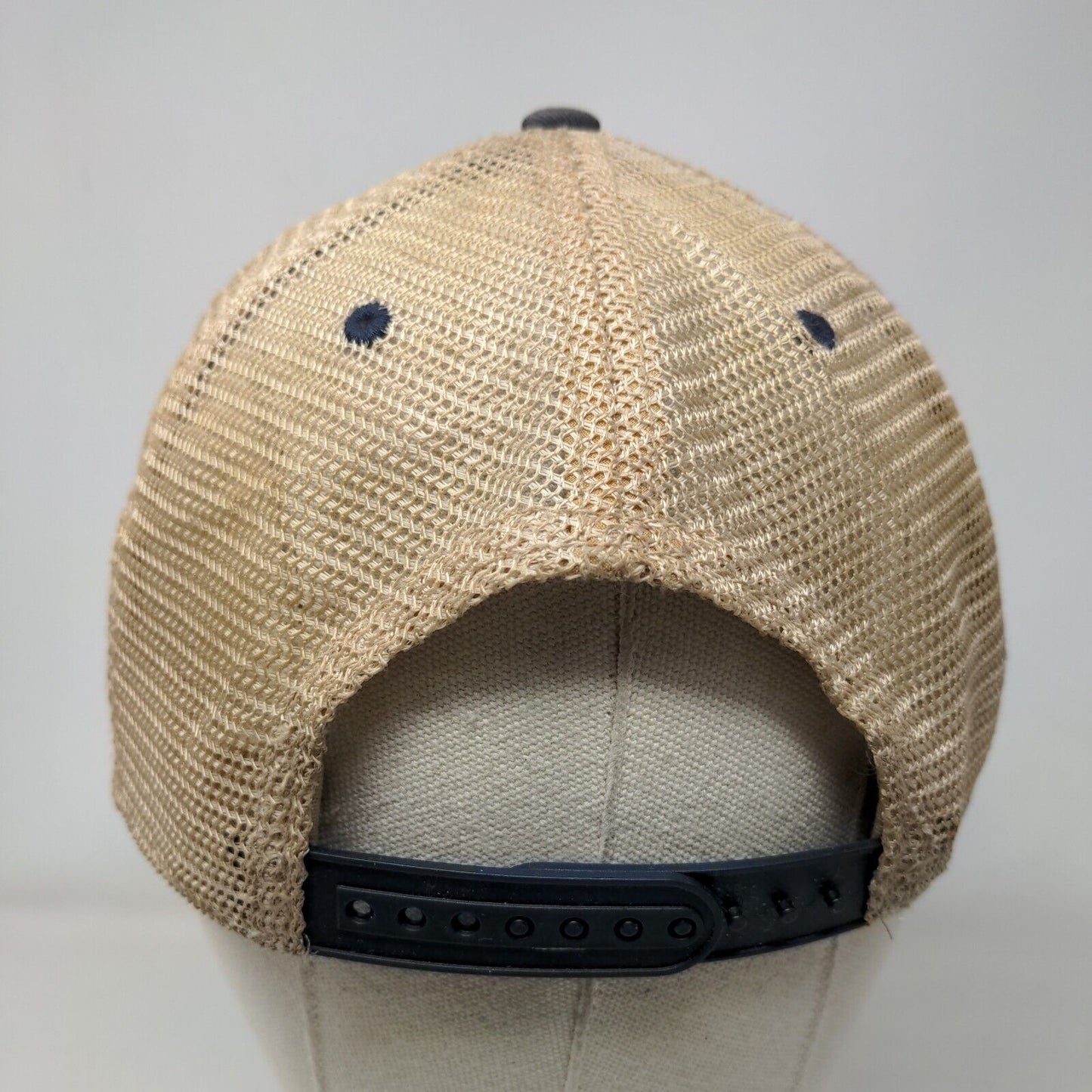 1850 Snapback Mesh Back Trucker Hat Blue One Size Colorblock Legacy