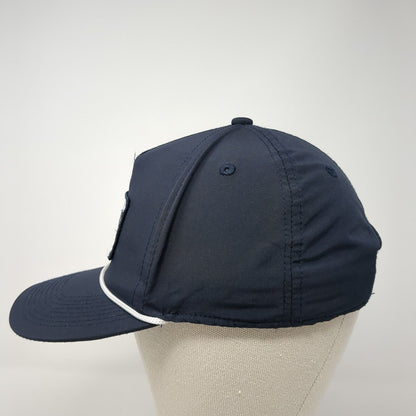 Deep Eddy Vodka Snapback Hat Blue One Size Adjustable Embroidered 6 Panel Rope