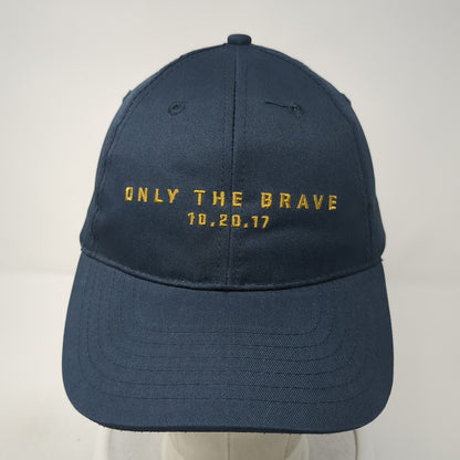 Only The Brave 10.20.17 Strapback Hat Blue One Size Adjustable Apollo