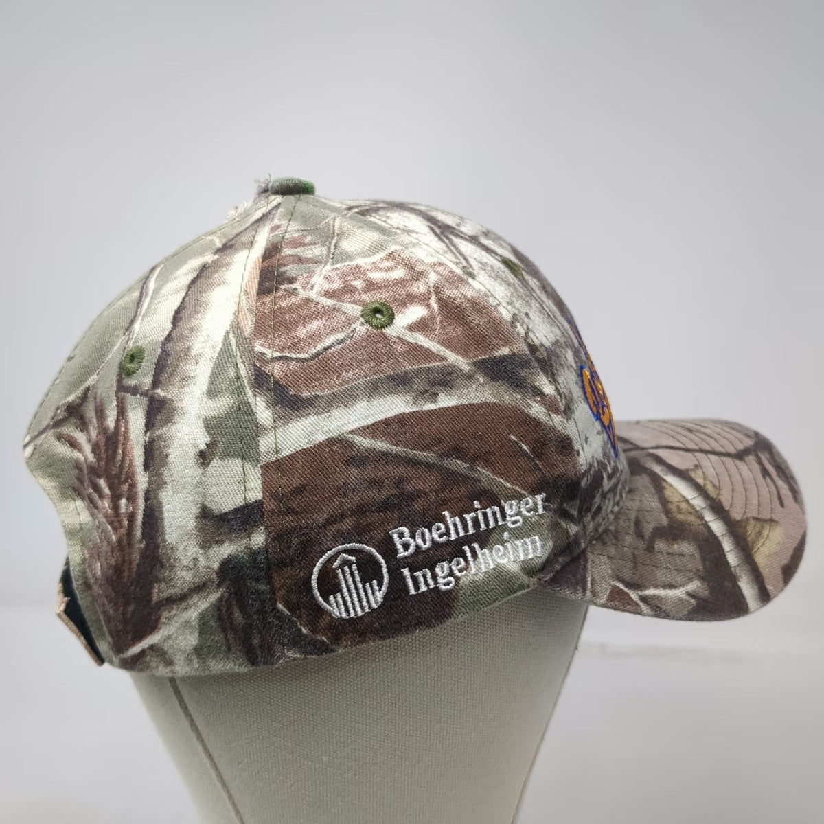 Vie Rocky Mountain Pharmaceuticals Boehringer Ingelheim Camo Green One Size Hat