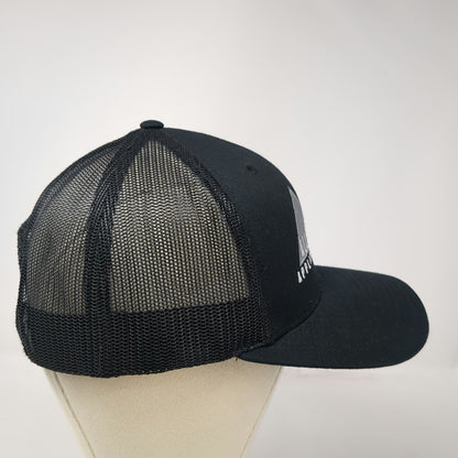 Richardson Trucker Hat Black One Size All Valley Appliance Repair Logo Mesh Back
