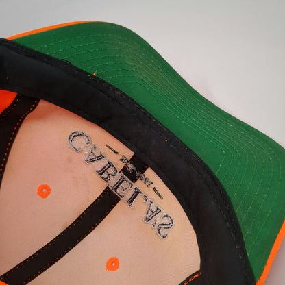 Outdoor Cap Cabela's Orange Snapback One Size Hat EST 1961 Green Hunting Black