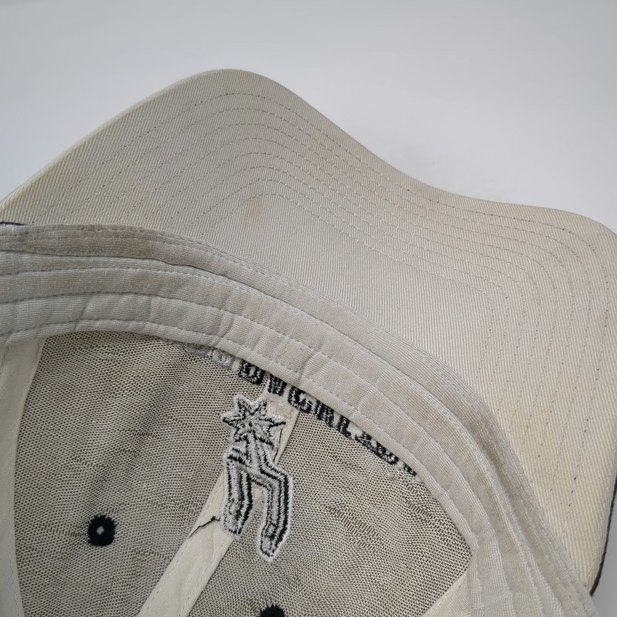 Adidas San Antonio Spurs NBA White Baseball Cap One Size Strapback West Logo Hat