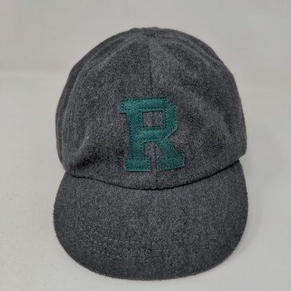Unbranded Boy's Toddler Fitted Hat Gray size 2T-5T Embroidered R Logo