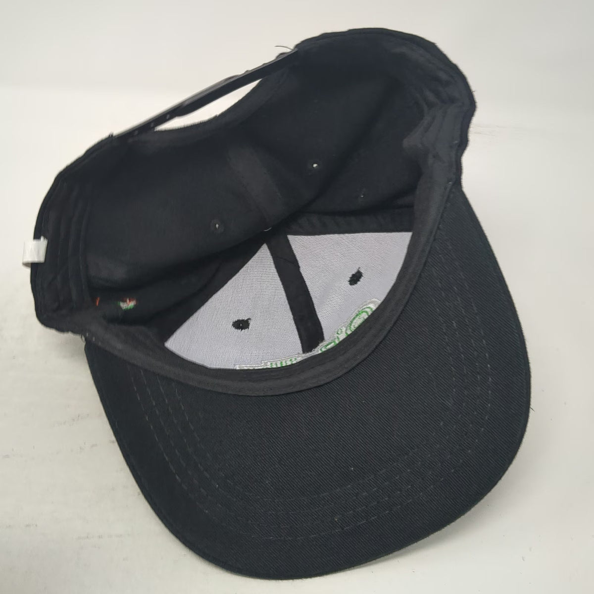 O'Reilly Auto Parts Snapback Black One Size Castrol Logo Shamrock Adjustable Hat