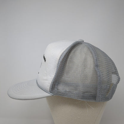 Strey's Valley Topper Sales Snapback Rope Trucker Hat Gray One Size