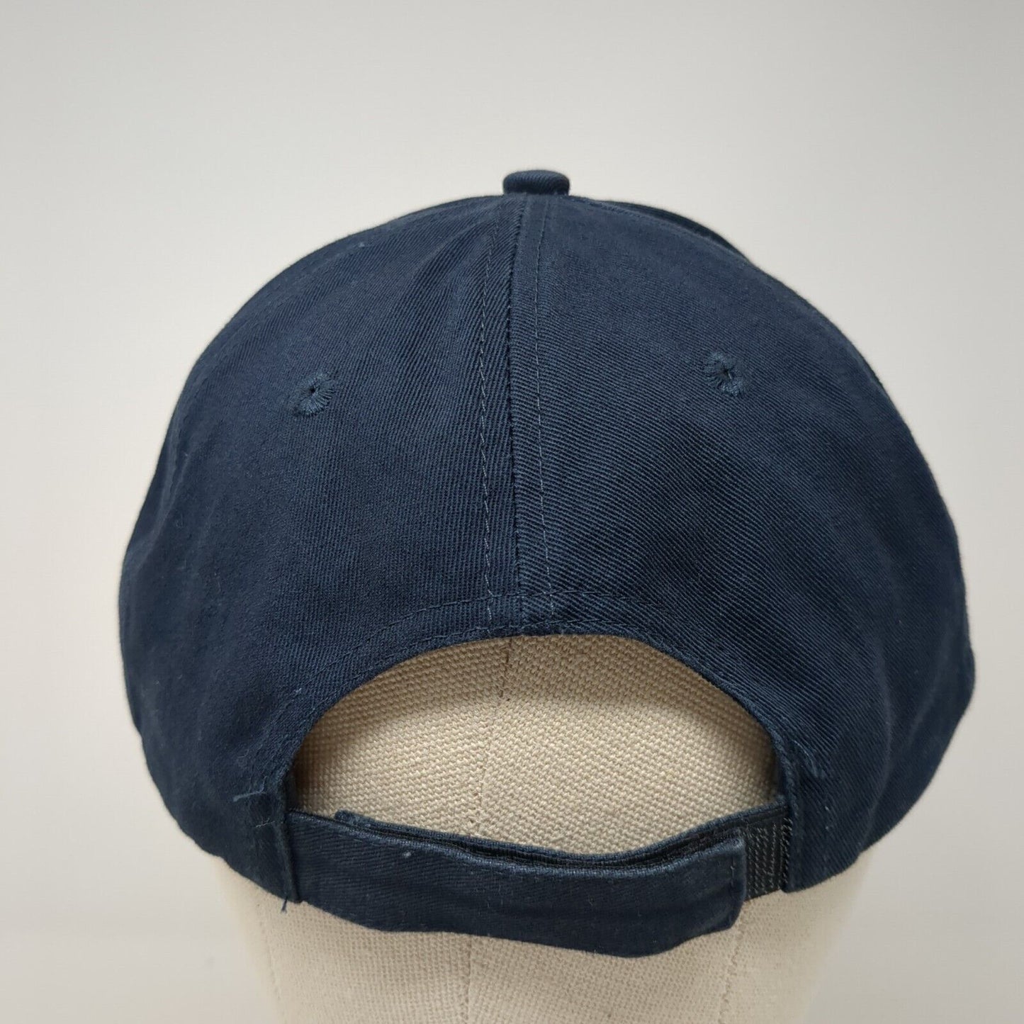Chevrolet Silverado HD Strapback Hat Blue One Size Adjustable 6 Panel