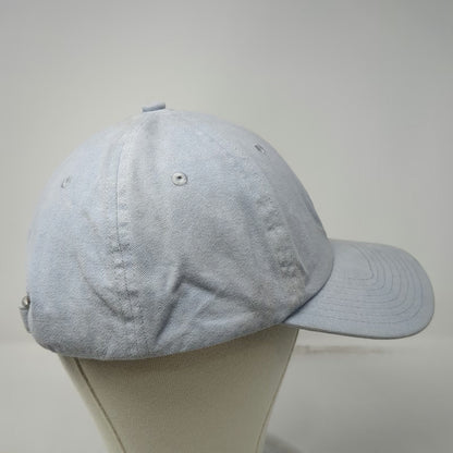Levi's Baseball Cap Blue One Size Floral Daisy Cotton Slideback Adjustable Hat