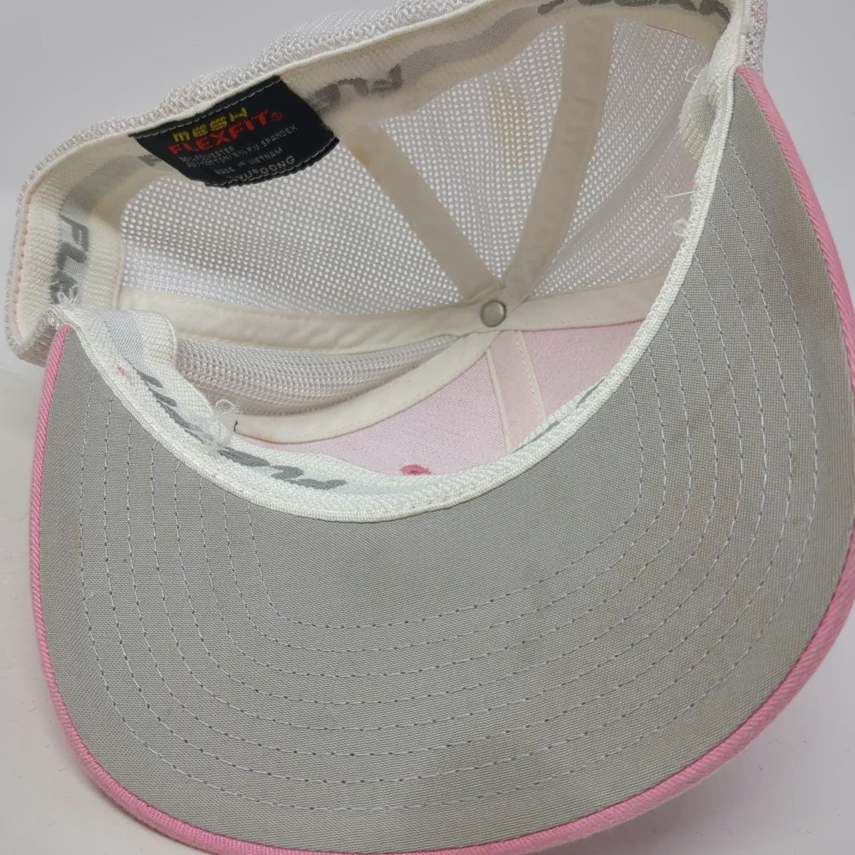 Flexfit Baseball Cap Pink One Size Mesh Back Paleteria Mi Linda Michoacana Hat