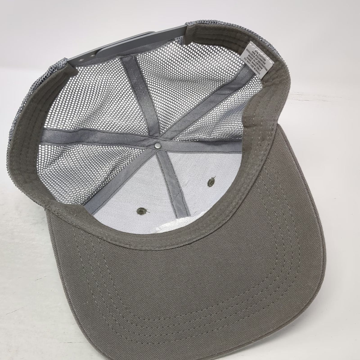 Gray Trucker Hat One Size The Lottery Keno 50th Anniversary Snapback Mesh