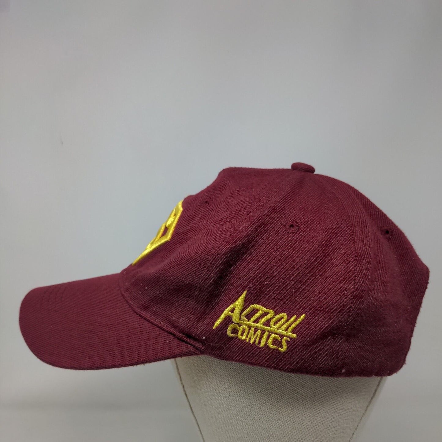 Superman Action Comics Slideback Hat Red One Size Embroidered Flexfit
