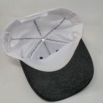 New Jersey Lottery Men's Snapback Mesh Back Hat Multicolor Cotton Blend