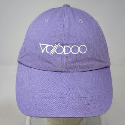 Purple Baseball Cap One Size Voodoo Logo Embroidered Adjustable Slideback Hat