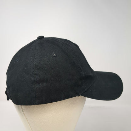 S.&J. Sheet Metal Bronx Brooklyn Baseball Cap Black One Size Strapback Logo Hat