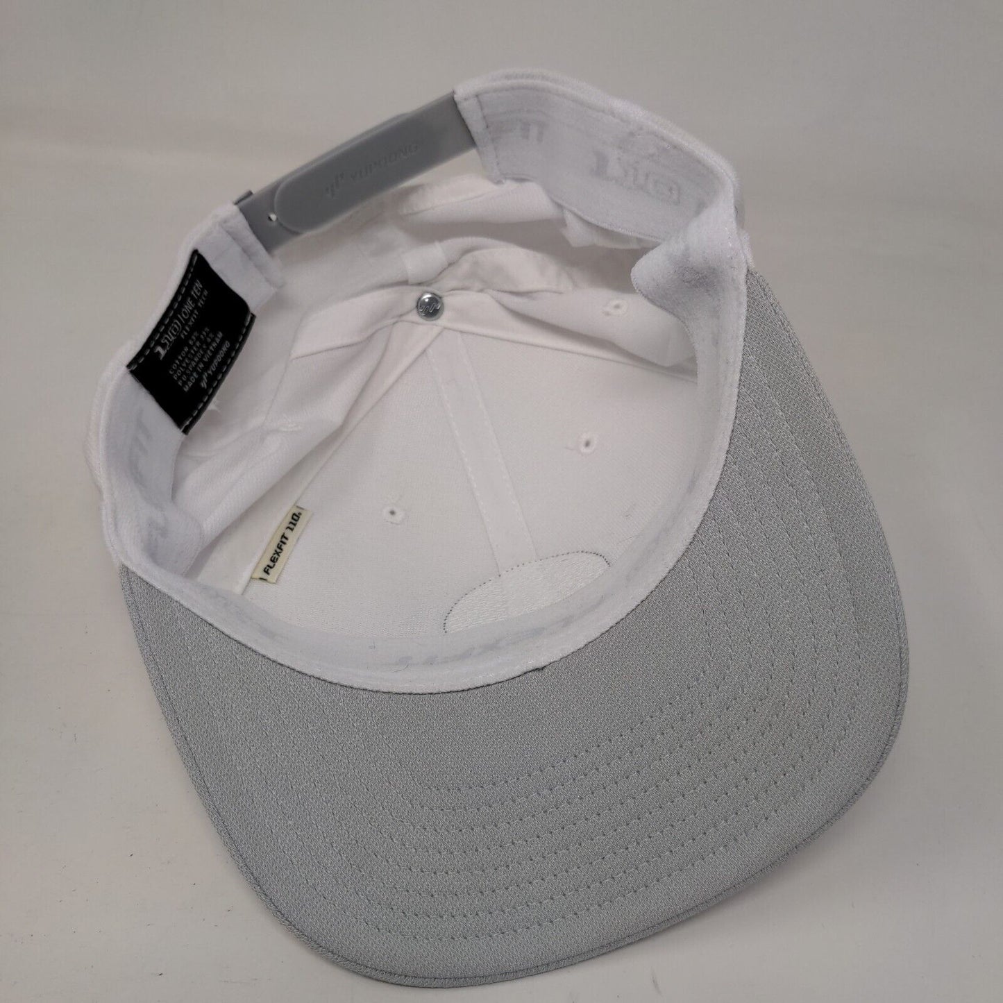 Travis Matthew The America River Club Snapback Hat White OS Flexfit Tech Yupoong