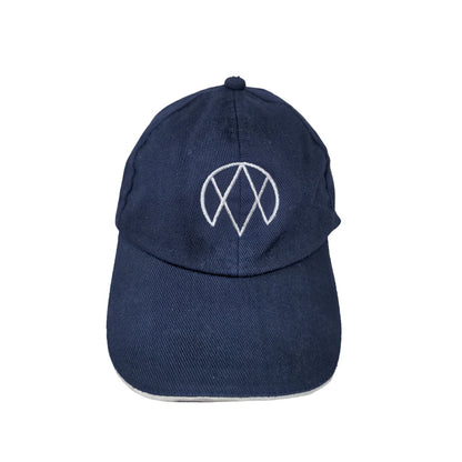 Mount Shasta Slideback Adjustable Hat Blue May Call 2019 Embroidered Logo
