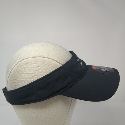 Pinpoint Fungicide Sun Visor Hat Black One Size Adjustable Strap Under Armour