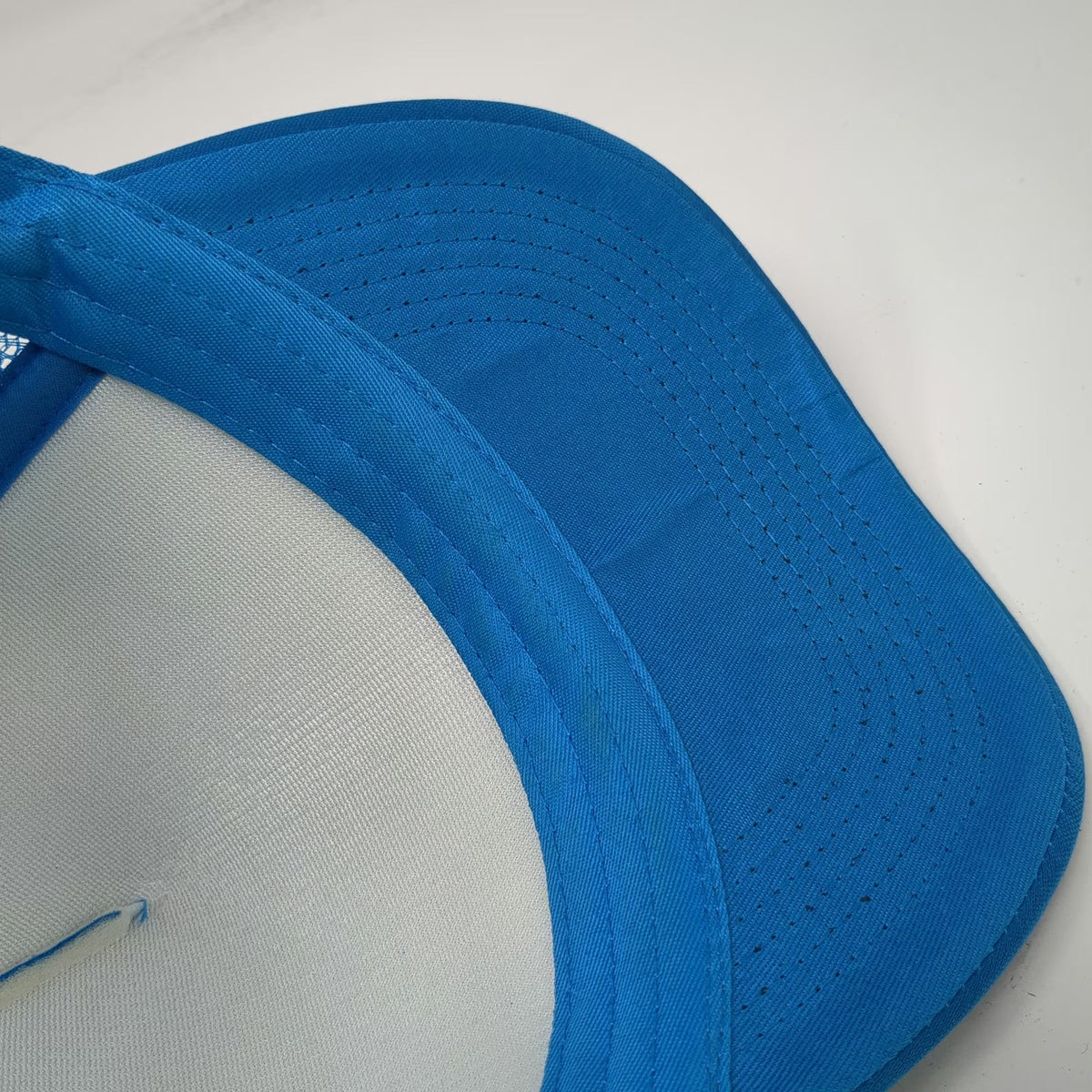 Cabo Paradise Blue Trucker Hat One Size Mesh Back Snapback Graphic Foam Crown