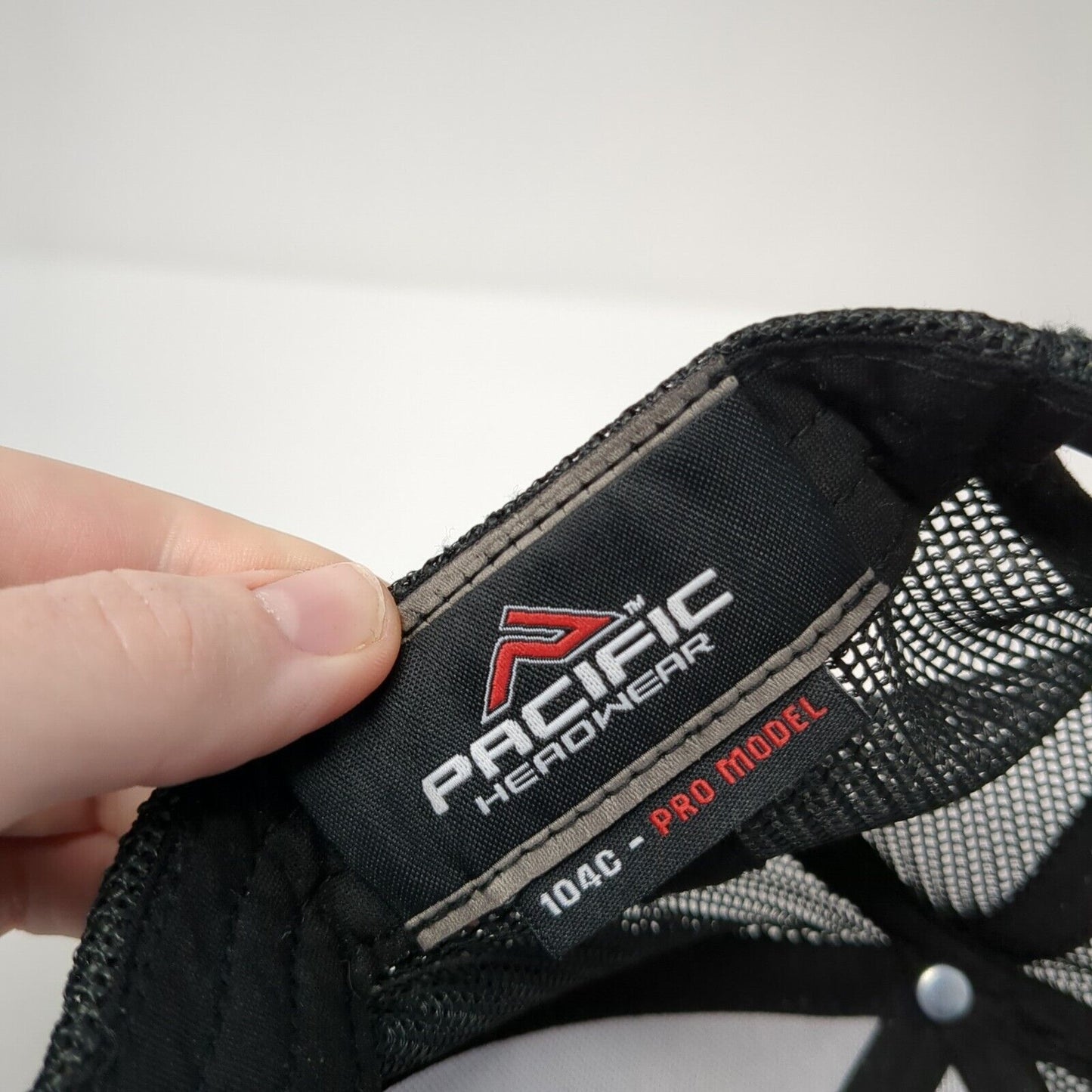 Camp Ida-Haven Snapback Mesh Back Trucker Hat Gray One Size Adjustable