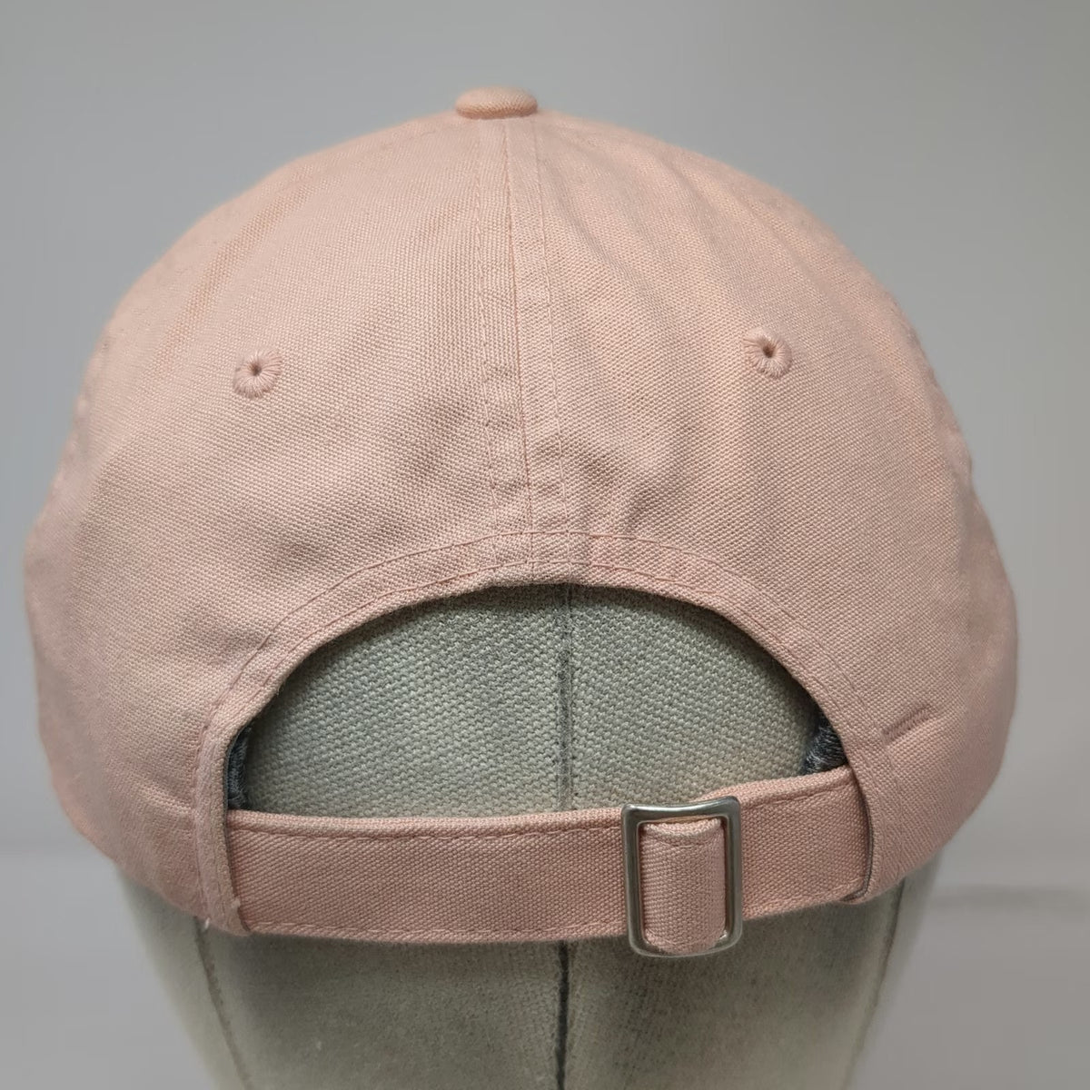 The North Face Baseball Cap Pink One Size Adjustable Embroidered Logo Cotton Hat