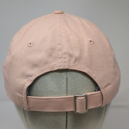 The North Face Baseball Cap Pink One Size Adjustable Embroidered Logo Cotton Hat