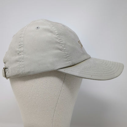 Titleist Baseball Cap Beige One Size Embroidered Logo Adjustable Slideback Hat