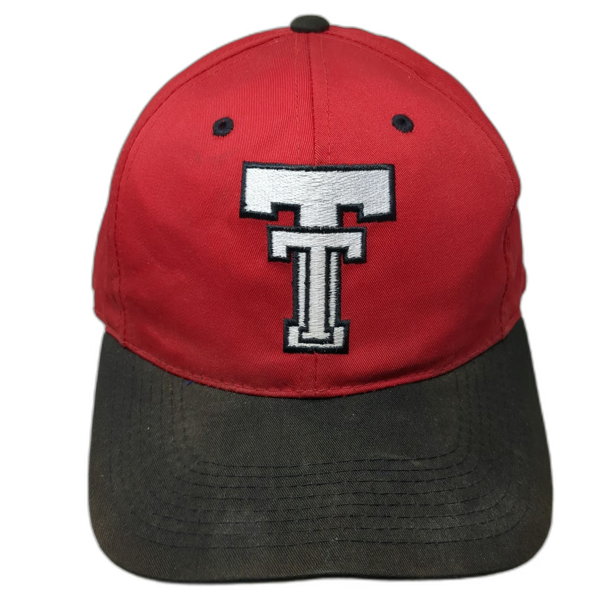 Sports Specialties Texas Tech Red Raiders NCAA Snapback Red Black Hat OS Vintage
