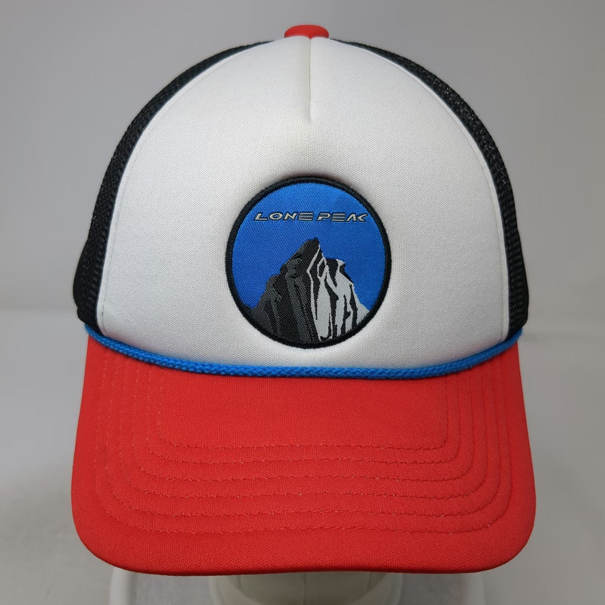 Altra Trucker Hat One Size White Red Black Blue Lone Peak Mountain Rope Snapback