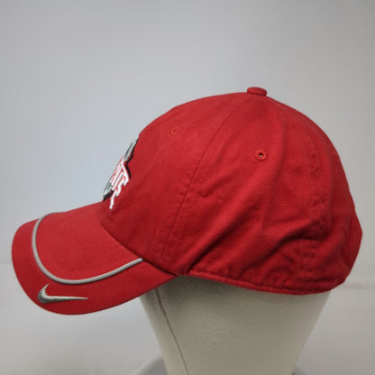 Ohio State Buckeyes NCAA Nike Cap Red One Size Strapback Swoosh Embroidered