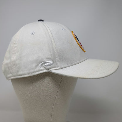 Pukka Baseball Cap White One Size Albatross Golf Wear American Flag Snapback