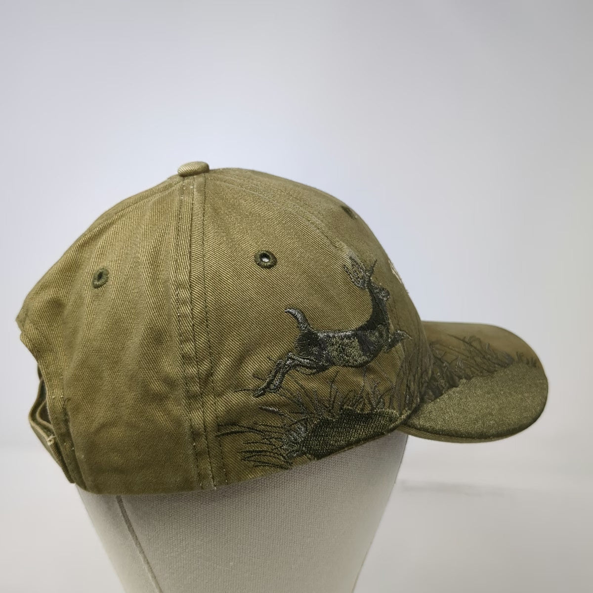 Dri Duck Baseball Cap Green One Size Thomas Outfitters Oregon Deer Graphic Hat