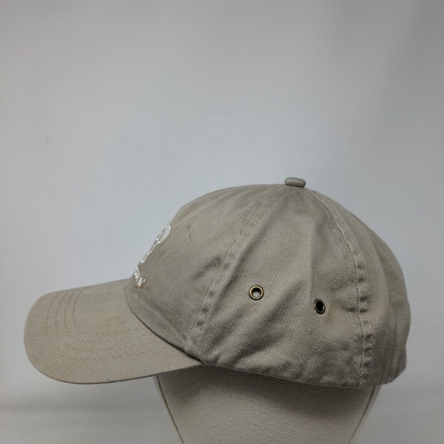 Doc Popcorn Slideback Hat Tan One Size Embroidered Port & Company