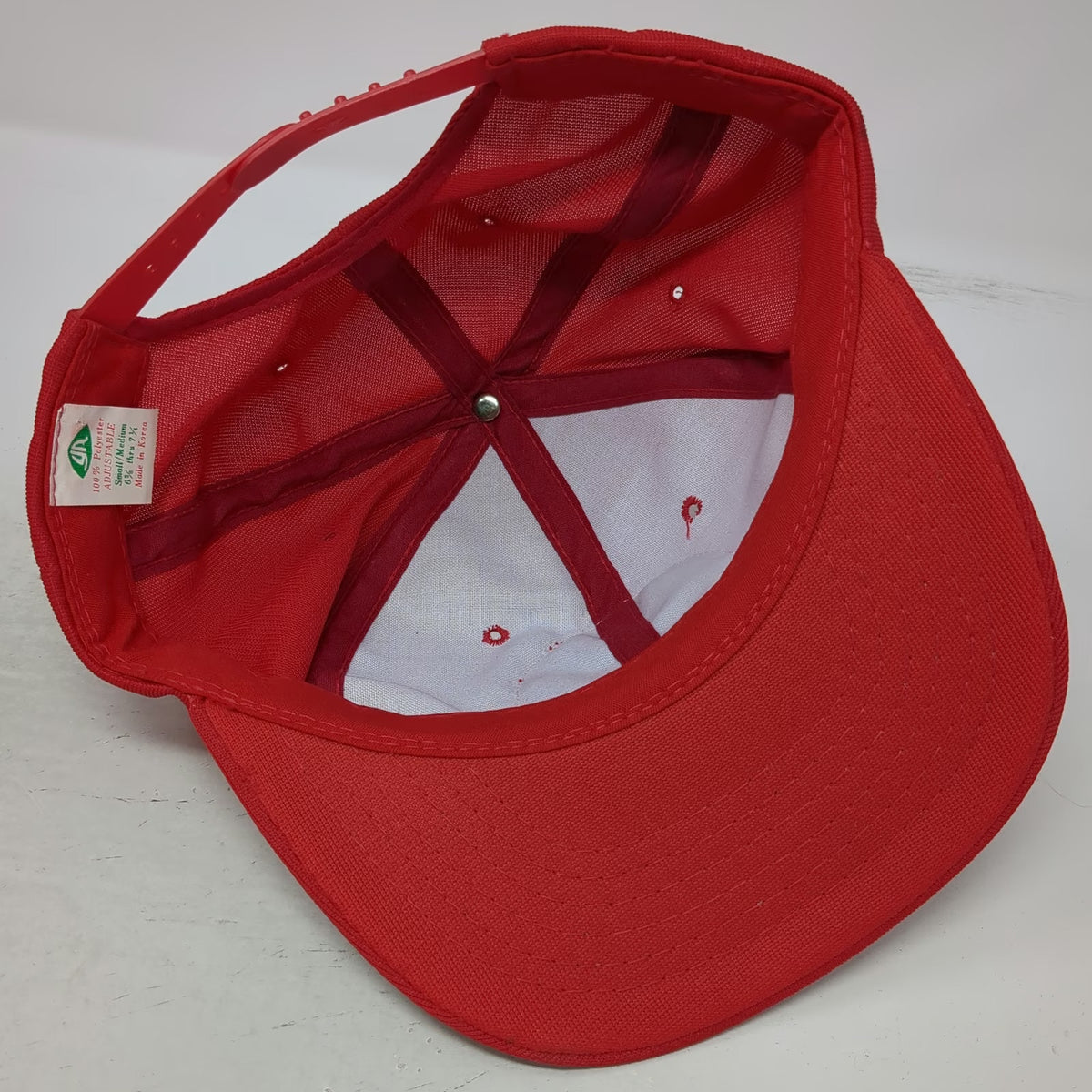 Young An Alia Royal Jordanian Falcons Snapback Red 7 1/4 Polyester Aviation Hat
