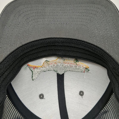 Richardson 172 Baseball Cap Gray XL Idaho Angler Boise Fishing Mesh Trout Hat