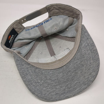 Pukka Snapback Gray Hat One Size Jug Mountain Ranch Heather Jersey Cotton Patch