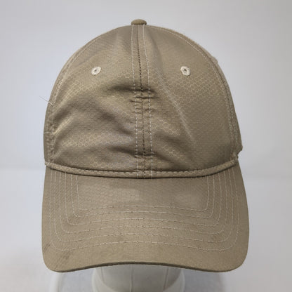 Unbranded Slideback Baseball Cap Brown One Size Adjustable Lightweight Blank