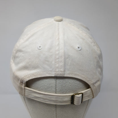 Nike Slideback Hat White One Size Adjustable Embroidered Swoosh 6 Panel